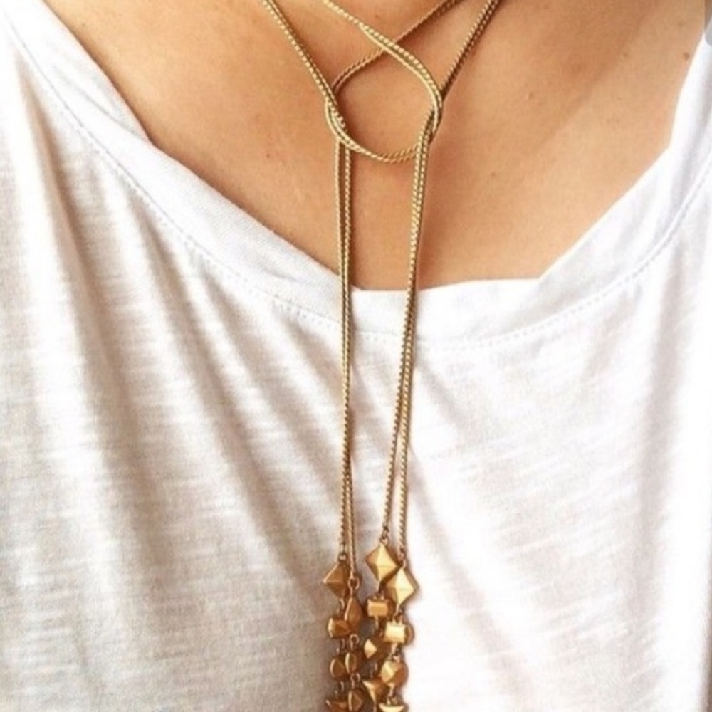 NWOT Stella & Dot Brynn Lariat necklace